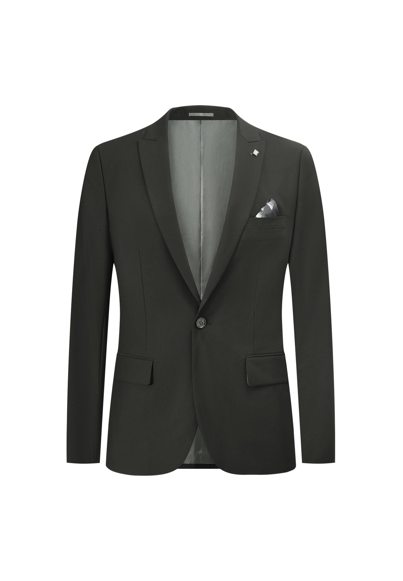 Men Clothing Cool Touch Multi-Way Stretch Suit Blazer Smart Fit