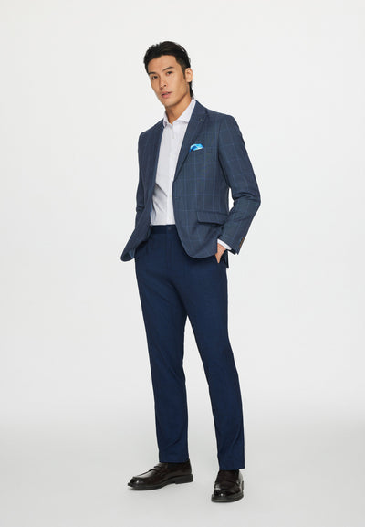 Men Clothing Anti Bacterial Suit Blazer Smart Fit