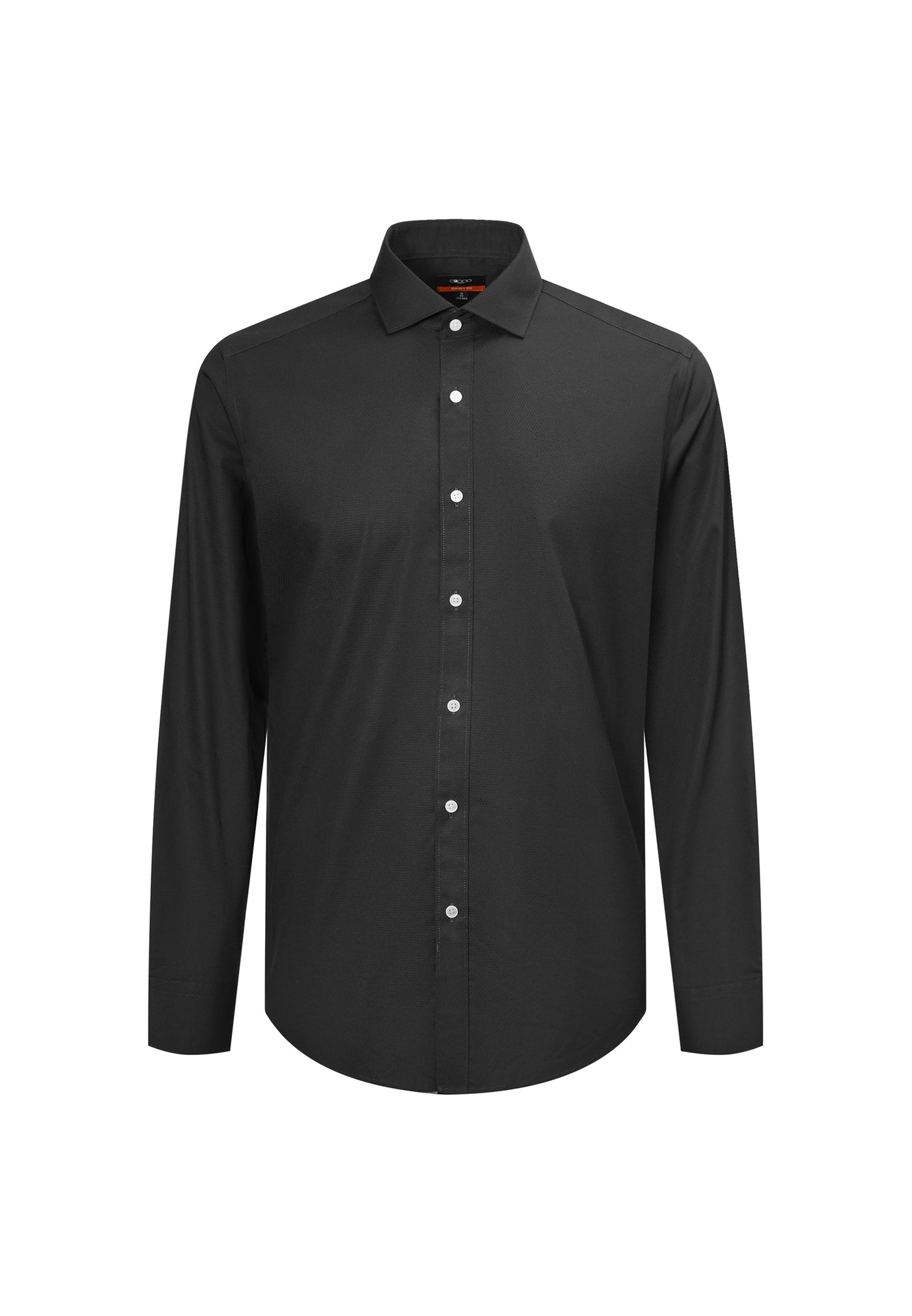 Men Clothing Easy Care Dot Texture Shirt Smart Fit