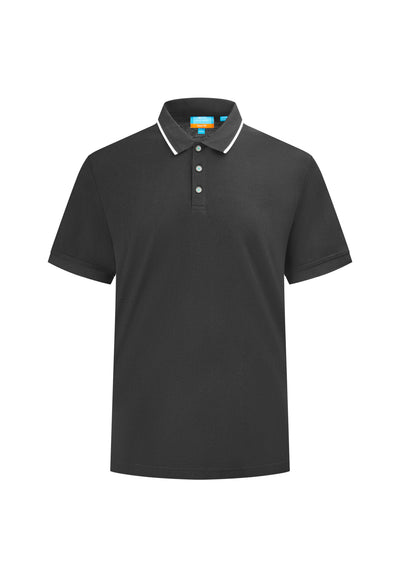 Men Clothing Tipping Collar Polo Smart Fit