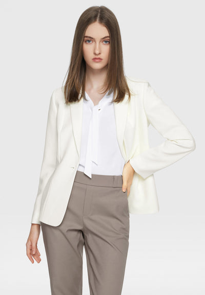 Women Clothing Flexi Machine Washable Suit Blazer - Slim Fit