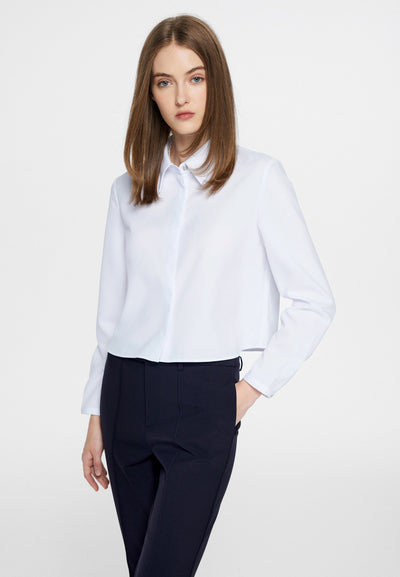 Women Clothing Cobie Cavalry Twill Dry Formal Shirt - Easy Fit