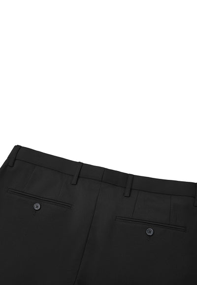 Men Clothing Lightweight Multi-Way Stretch Formal Pants Slim Fit