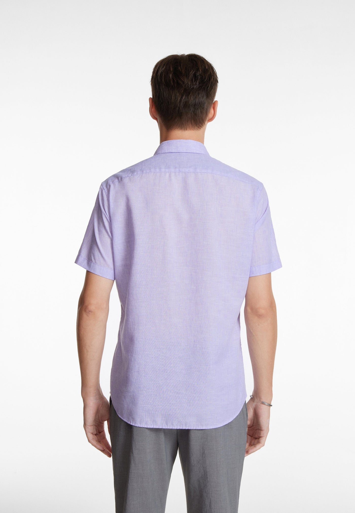 Menlinply Shirt With Tape Pocket Smart Fit