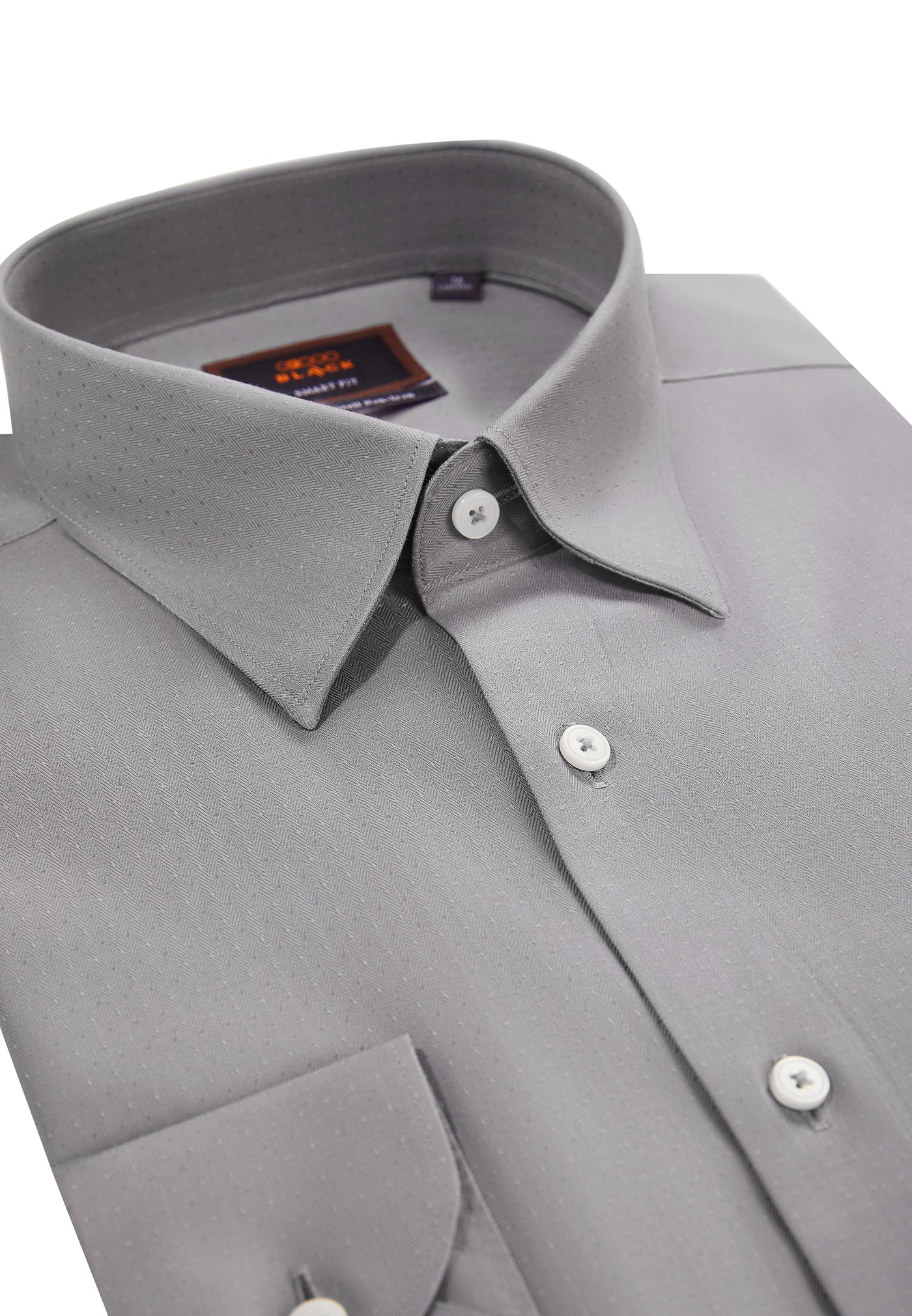 Men Clothing "Blaack" Nigel- Non-Iron Super Soft Shirt Smart Fit