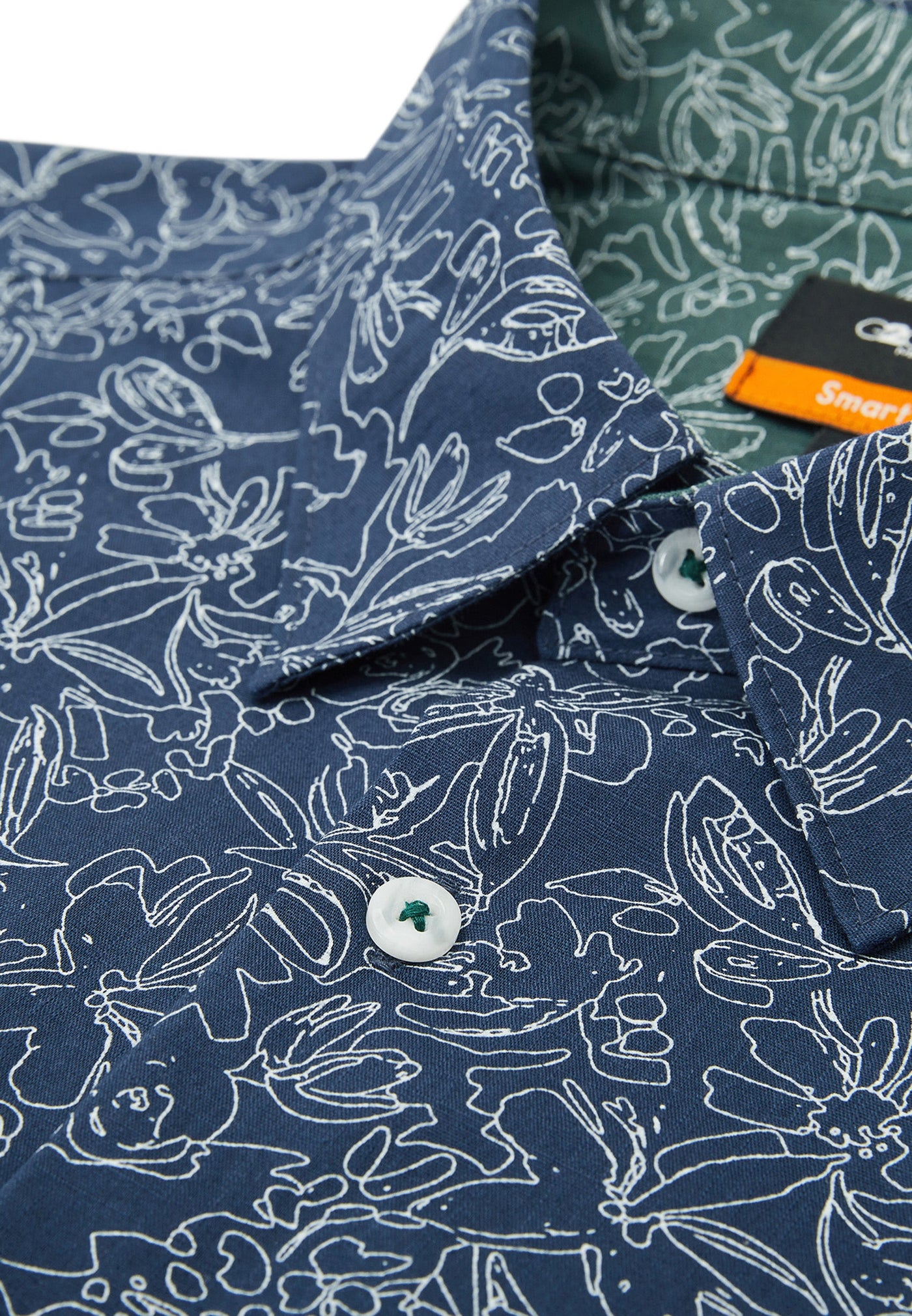 Men Clothing Printed Casual Shirt Smart Fit
