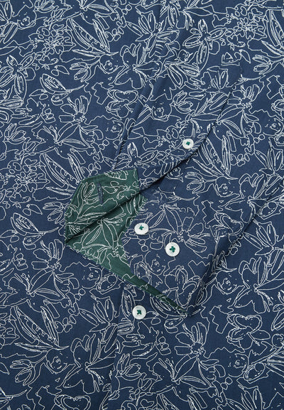Men Clothing Printed Casual Shirt Smart Fit