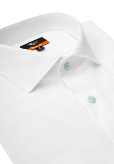 Men Clothing Easy Care Stretch Shirt Smart Fit