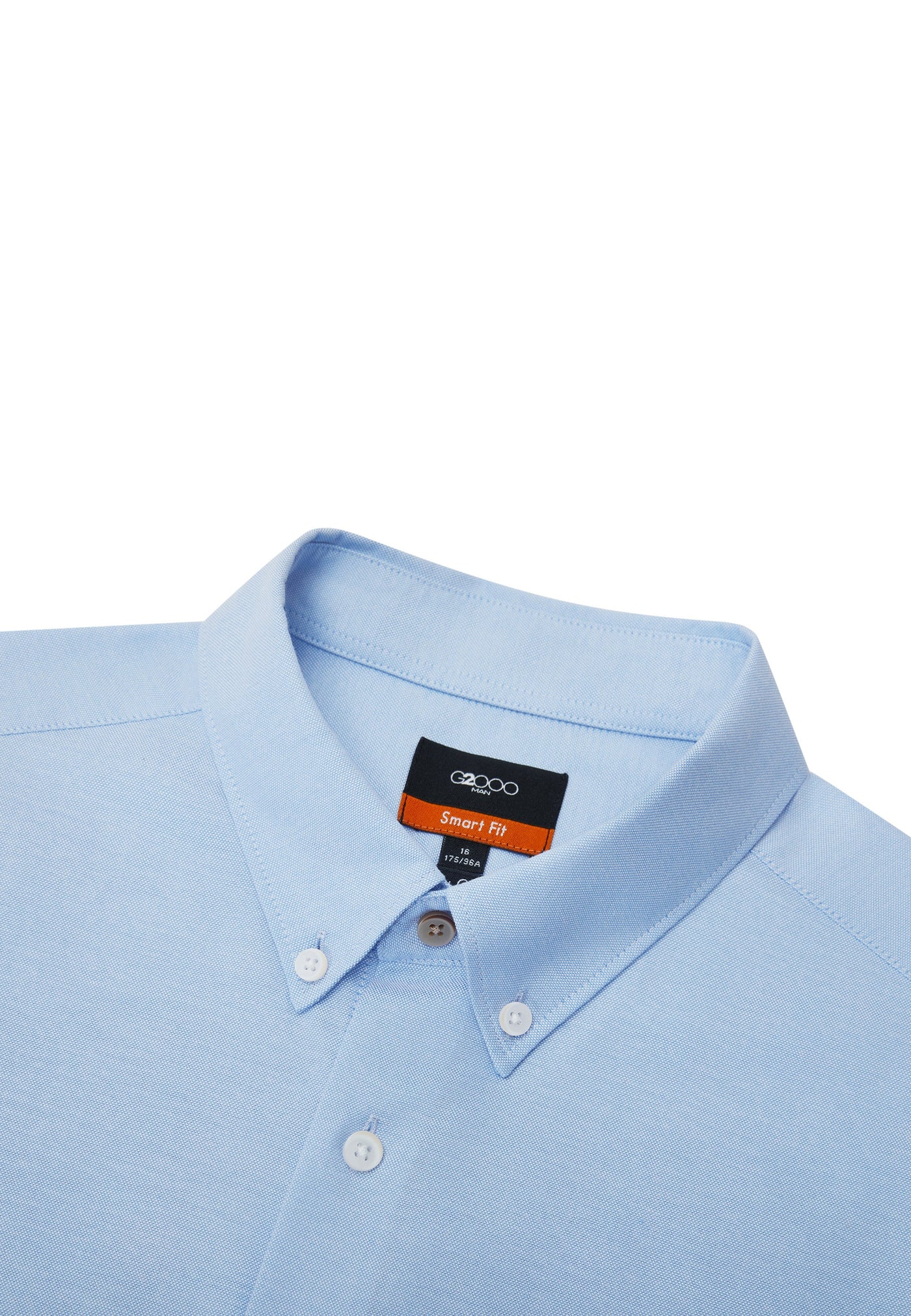 Men Clothing Oxford Color-Block Shirt Smart Fit