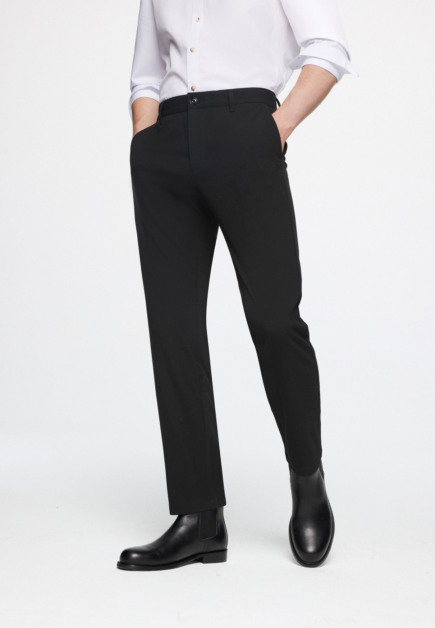 กางเกงขายาวแบบลำลองสำหรับผู้ชาย - Extra Slim Fit