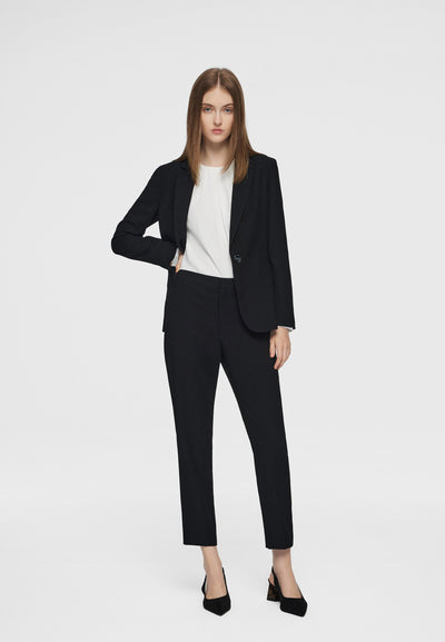 Women Clothing Sienna Cavalry Twill Suit Blazer - Slim Fit