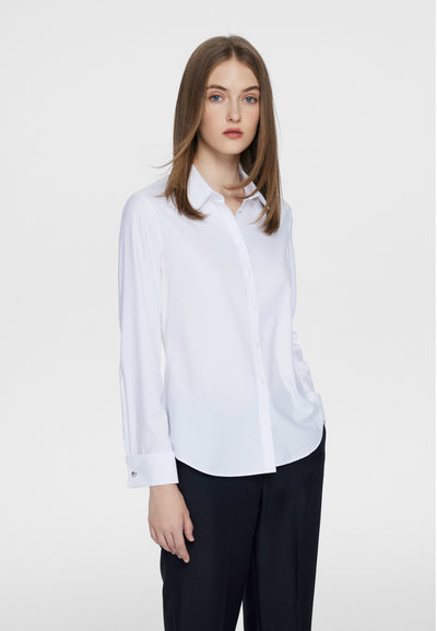 Women Clothing Peyton Bamboo Formal Shirt - Slim Fit