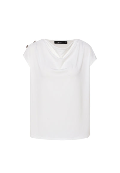 Women Clothing Kimberly Crepe Knit Tee - Loose Fit