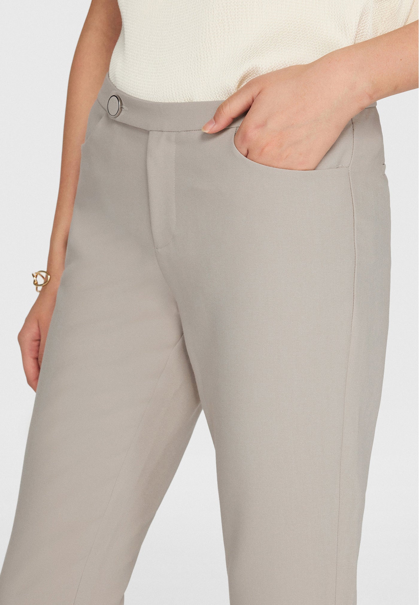 Women Clothing Sydney TRS Twill Pants - Skinny Shape