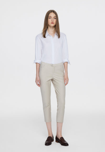 Women Clothing Sydney Twill Pants - Skinny Shape