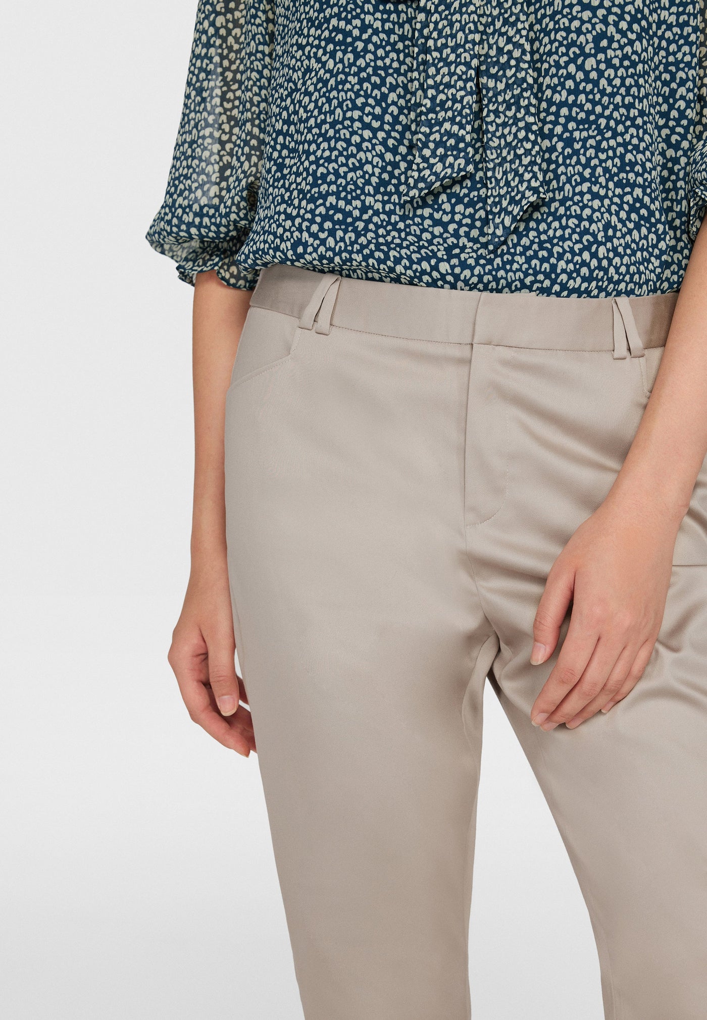 Women Clothing Sydney Satin Pants - Easy Fit