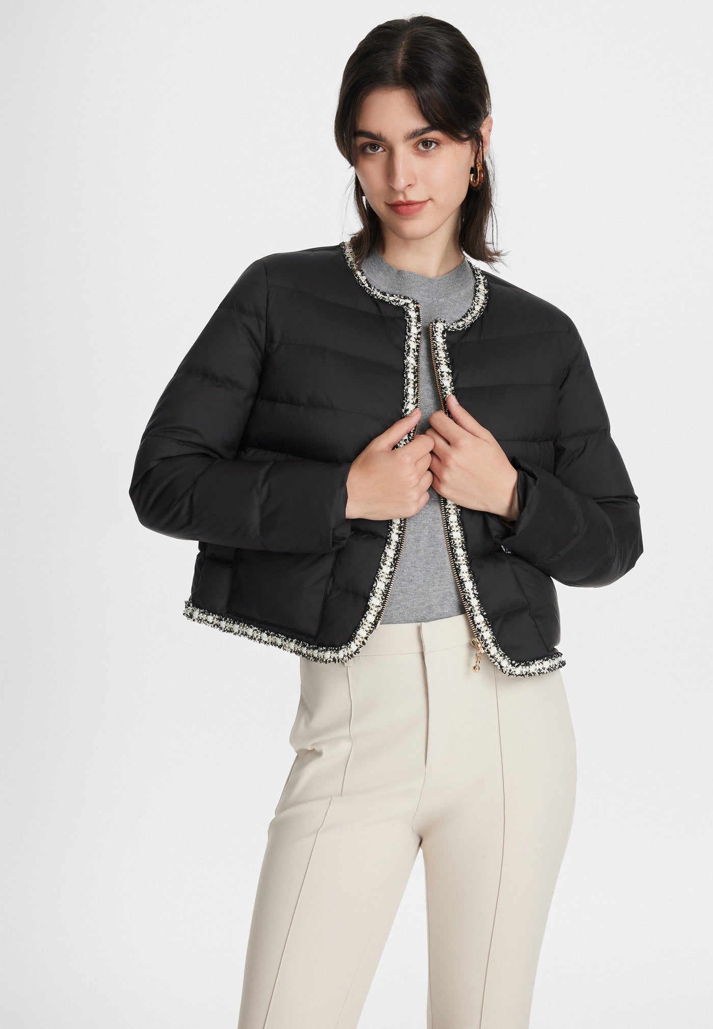 เสื้อแจ็คเก็ตสำหรับผู้หญิง - Boxy Fit
