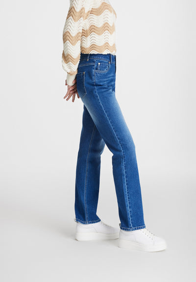 Women Clothing Regular Straight Leg Jeans - Straight Leg