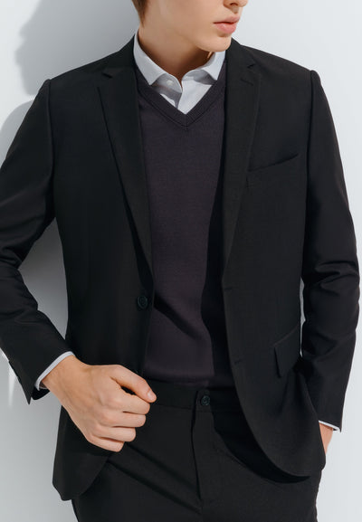 Men Clothing Anti-Static Suit Blazer Smart Fit