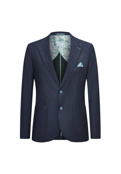 Men Clothing Linen Look Causal Blazer Relaxed Fit