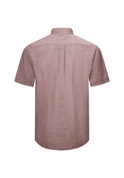 Men Clothing Peach Tounch Cotton Brushed Shirt Smart Fit