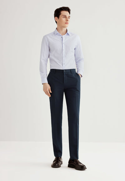 Men Clothing 3M Super Soft Modal Multi-Way Stretch Formal Pants Smart Fit