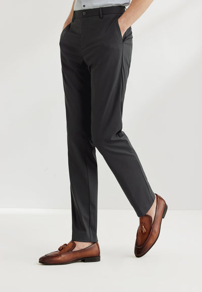 Men Clothing Multi-Way Ultra Stretch Formal Pants Smart Fit