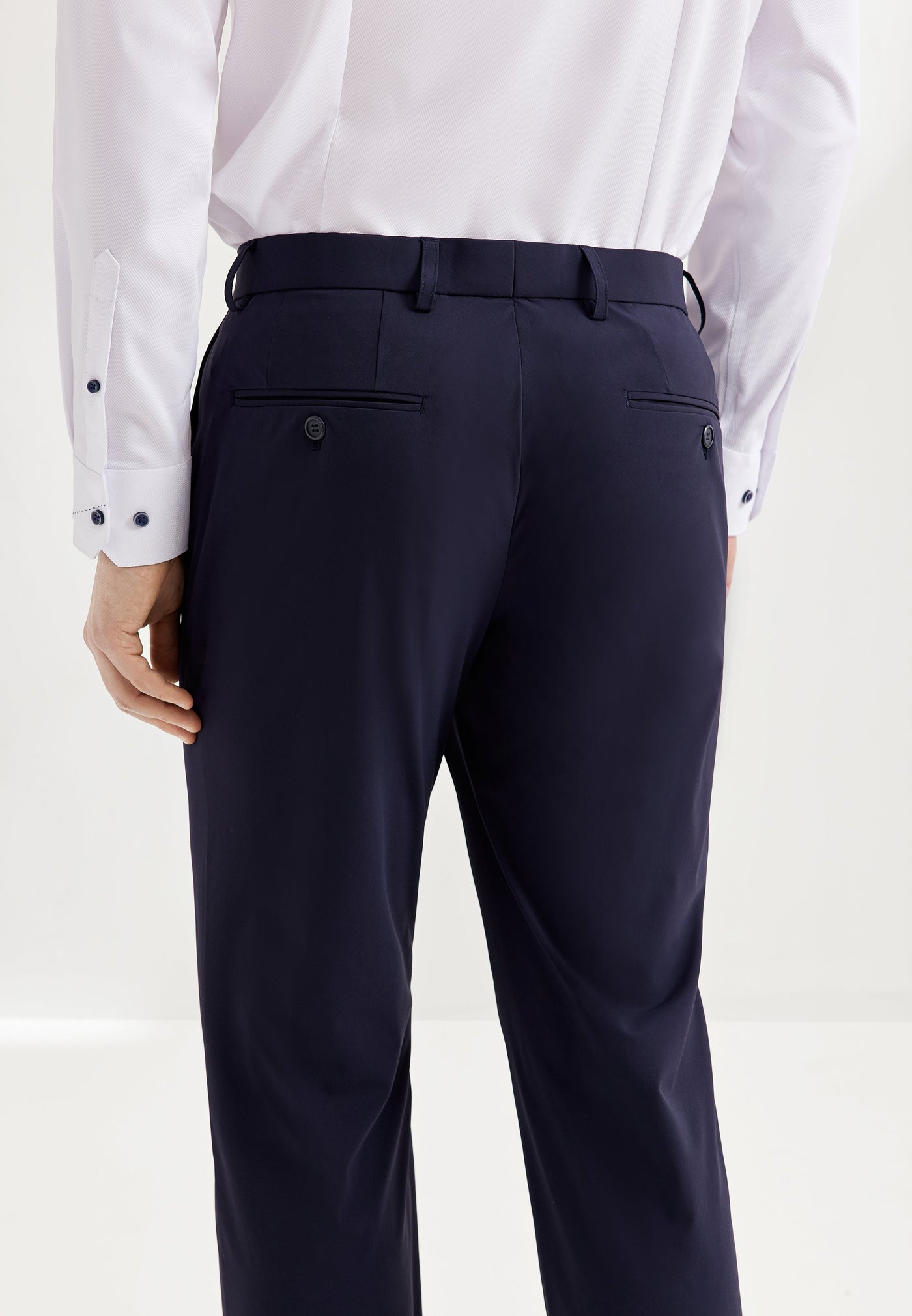 กางเกงขายาวแบบทางการสำหรับผู้ชาย Smart Fit