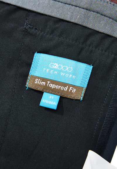 กางเกงขายาวแบบลำลองสำหรับผู้ชาย Slim Tapered Fit