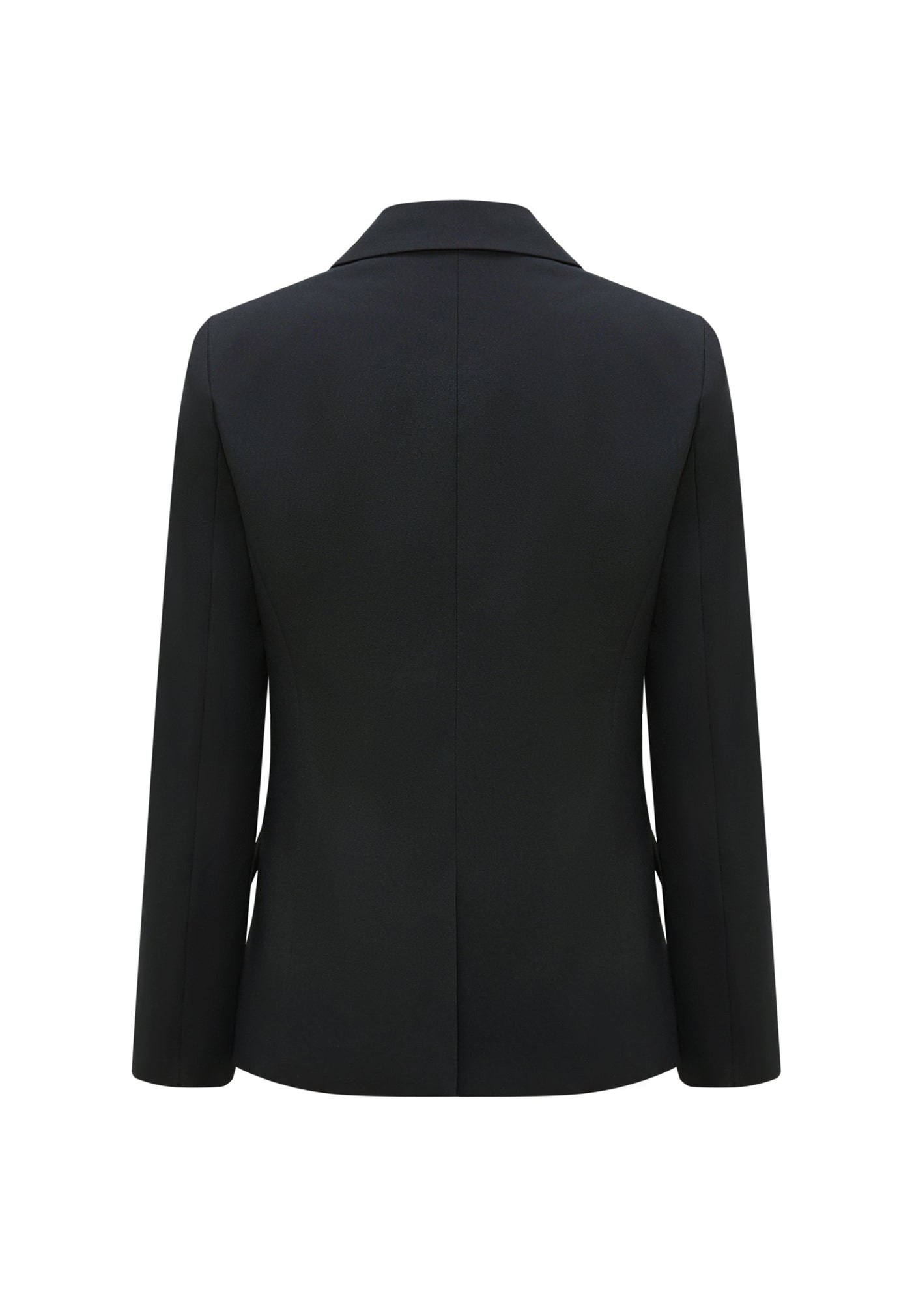 Women Clothing Poly Plainweave Blazer Easy Fit