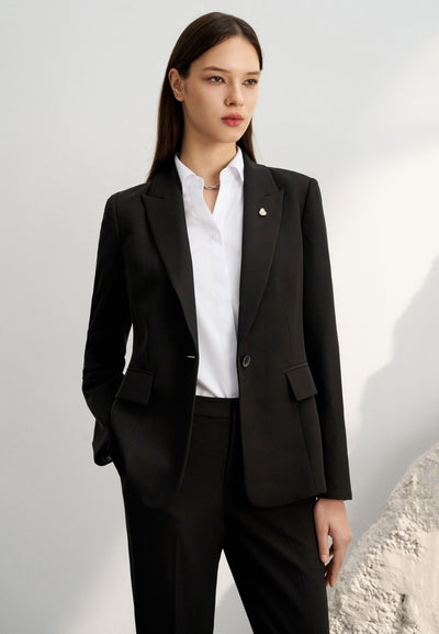 Women Clothing Cool Touch & UV-Protetction Suit Blazer Slim Fit