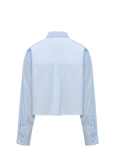 Women Clothing Aniti-Uv Cropped Shirt Cropped