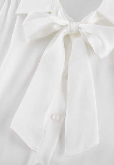 Women Clothing Poly Satin Collared Blouse Regular Fit