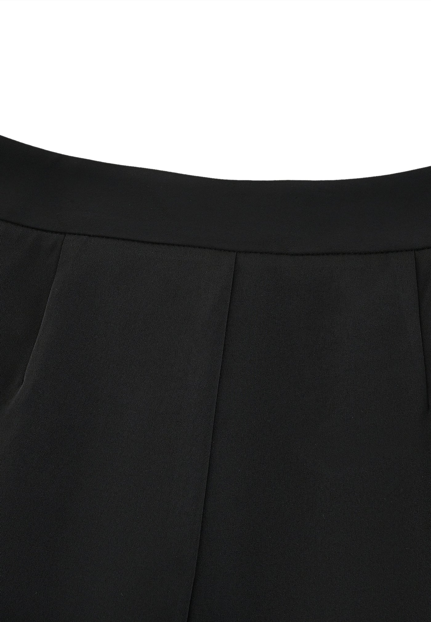 Women Clothing Poly Twill Pants Straight Leg