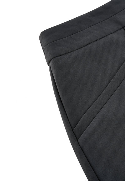 Women Clothing Multi-Way Stretch Pants Cropped Cigarette Shape