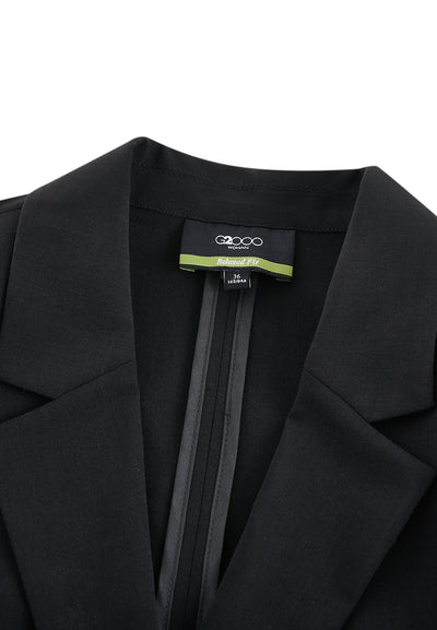 Women Clothing Relax Fit Blazer Relaxed Fit