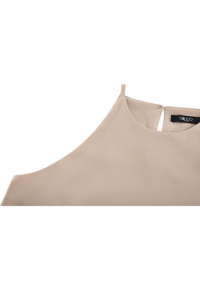 Women Clothing Basic Halter Top Regular Fit