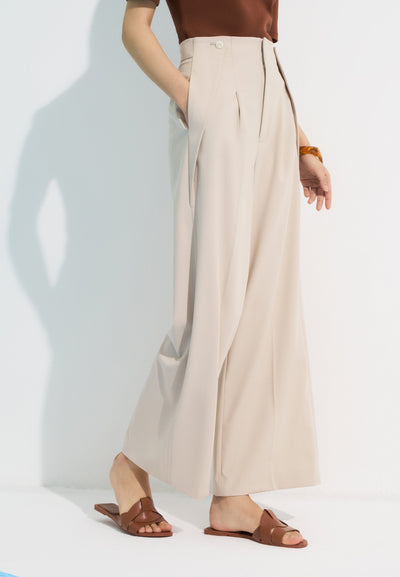 Women Clothing Rayon Blend Wide Leg Pants Wide leg