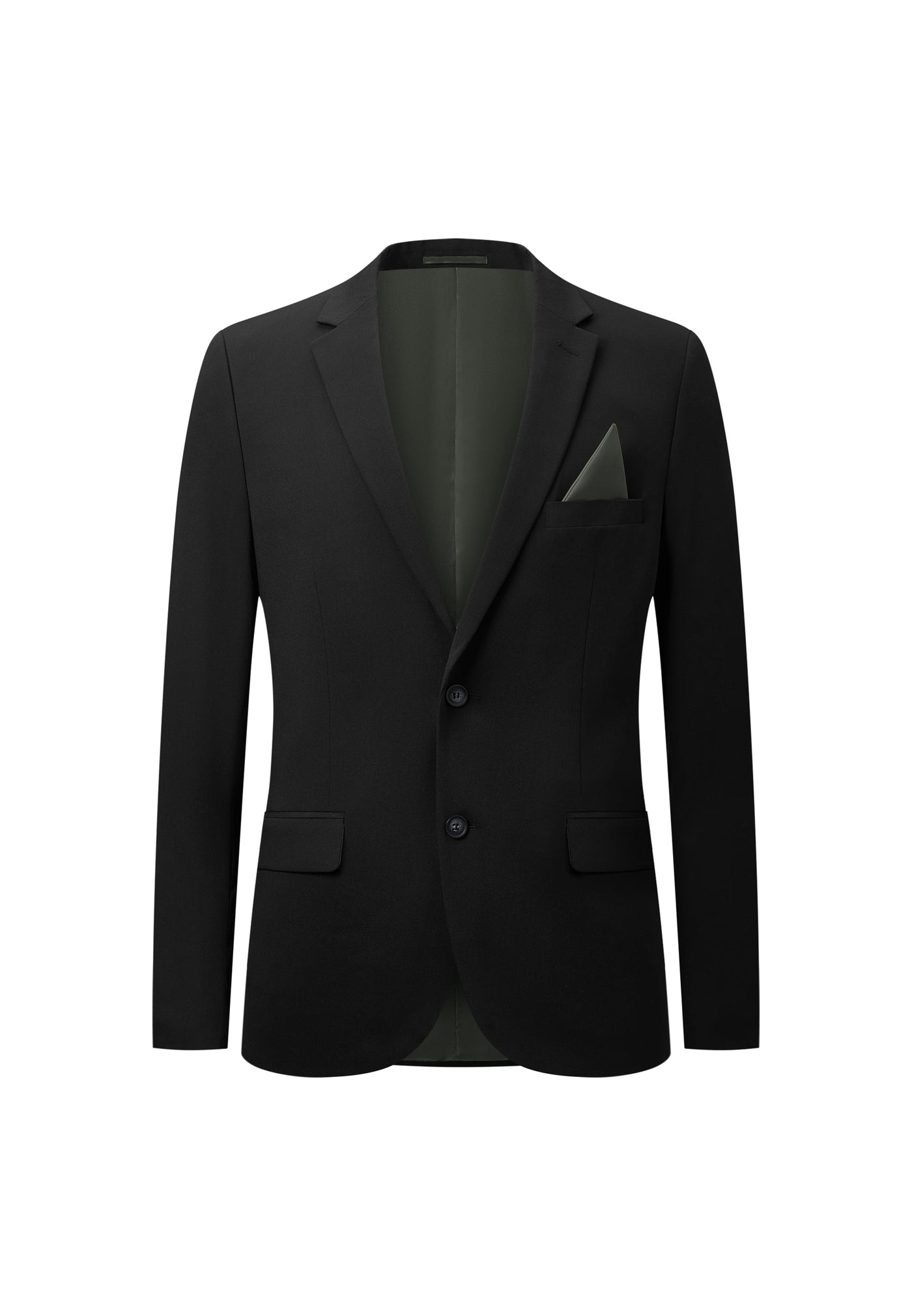 Men Clothing Muti-Way Stretch Suit Blazer Smart Fit