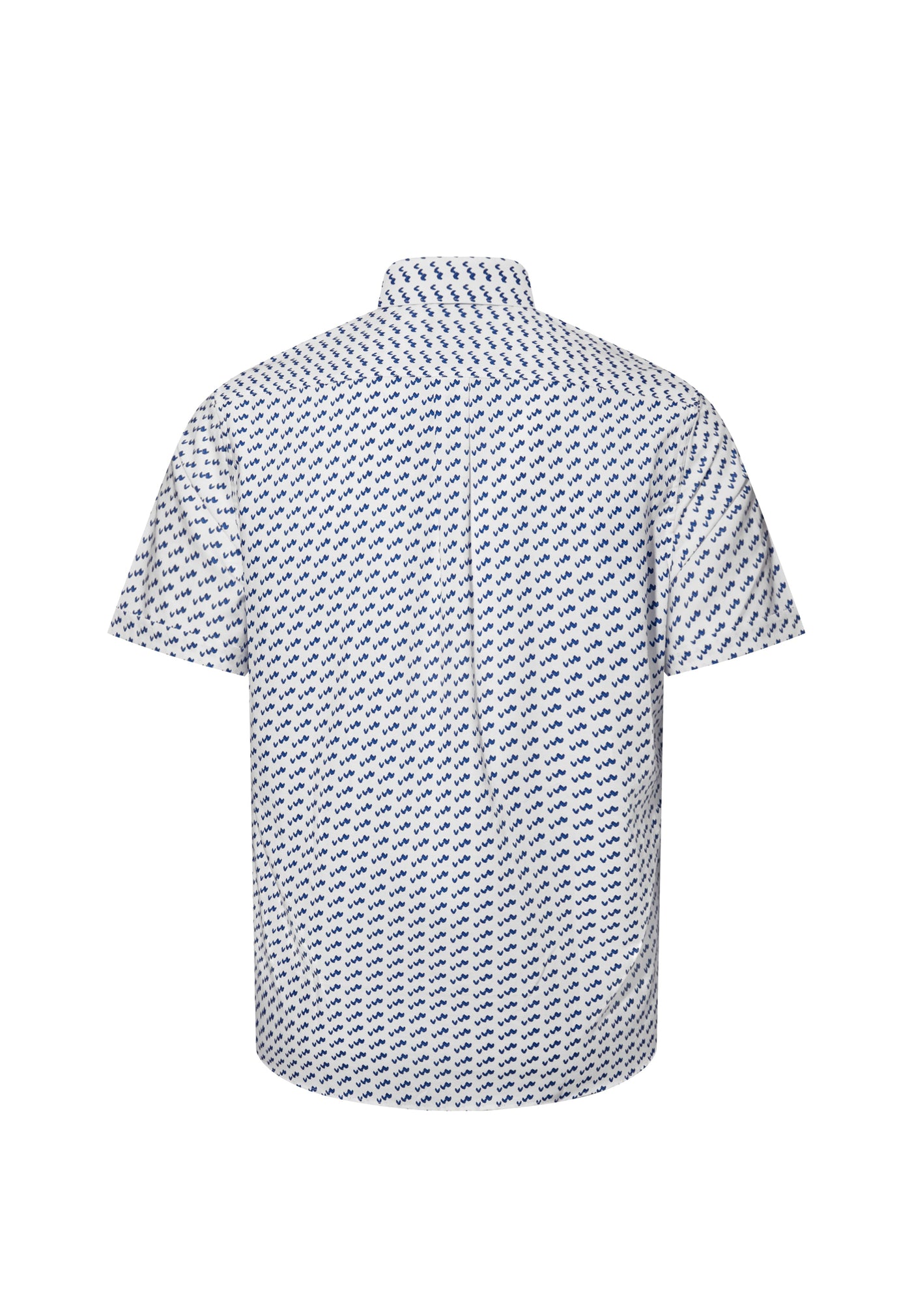 Men Clothing Wrinkle Free Cotton Smart Fit Short Sleeve Casual Shirt Smart Fit