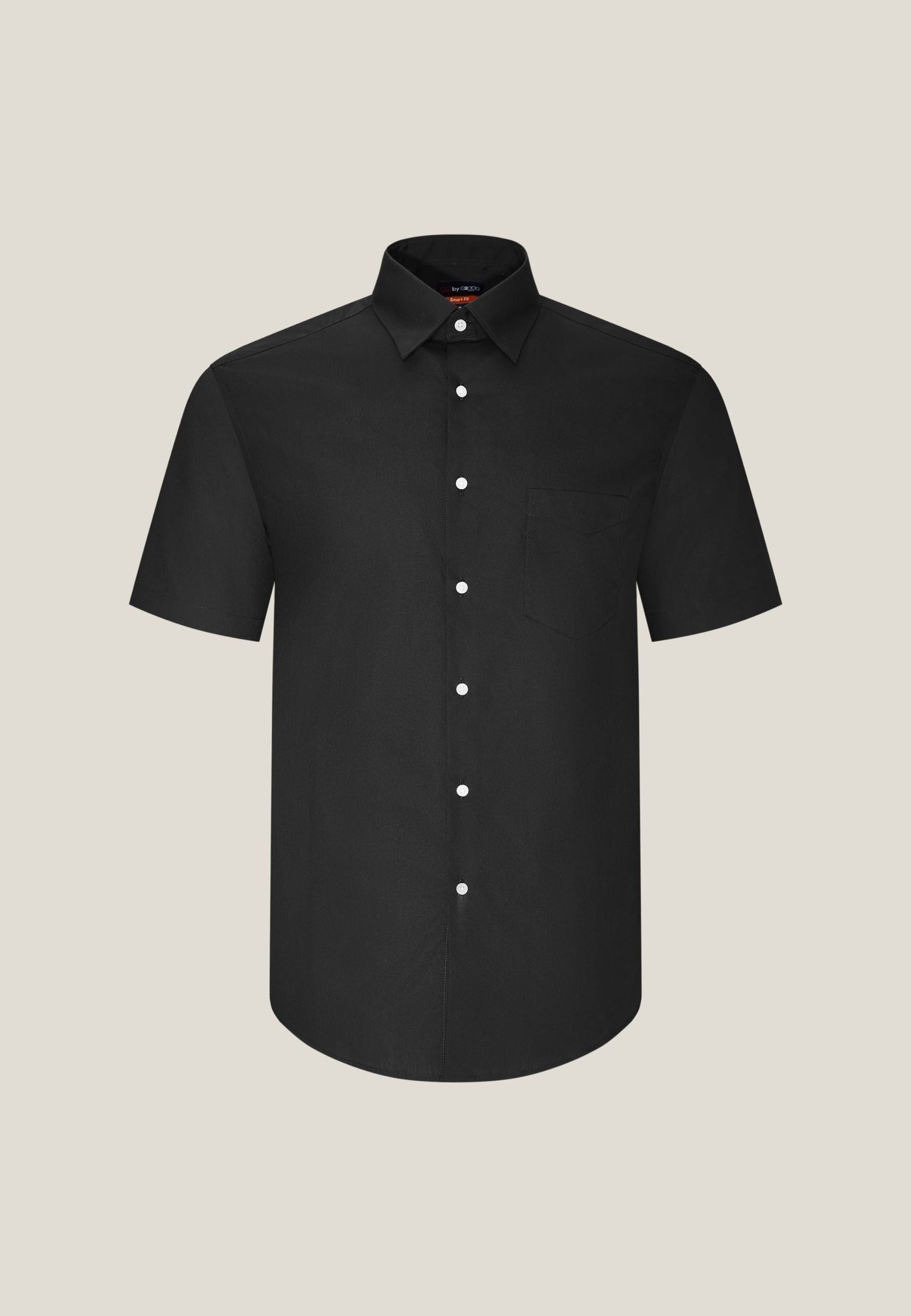 เสื้อเชิ้ตแขนสั้นแบบทางการสำหรับผู้ชาย Smart Fit