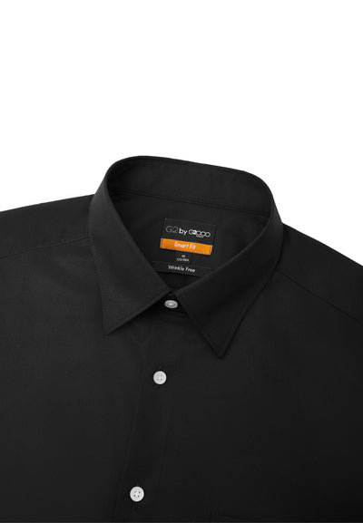 เสื้อเชิ้ตแขนสั้นแบบทางการสำหรับผู้ชาย Smart Fit