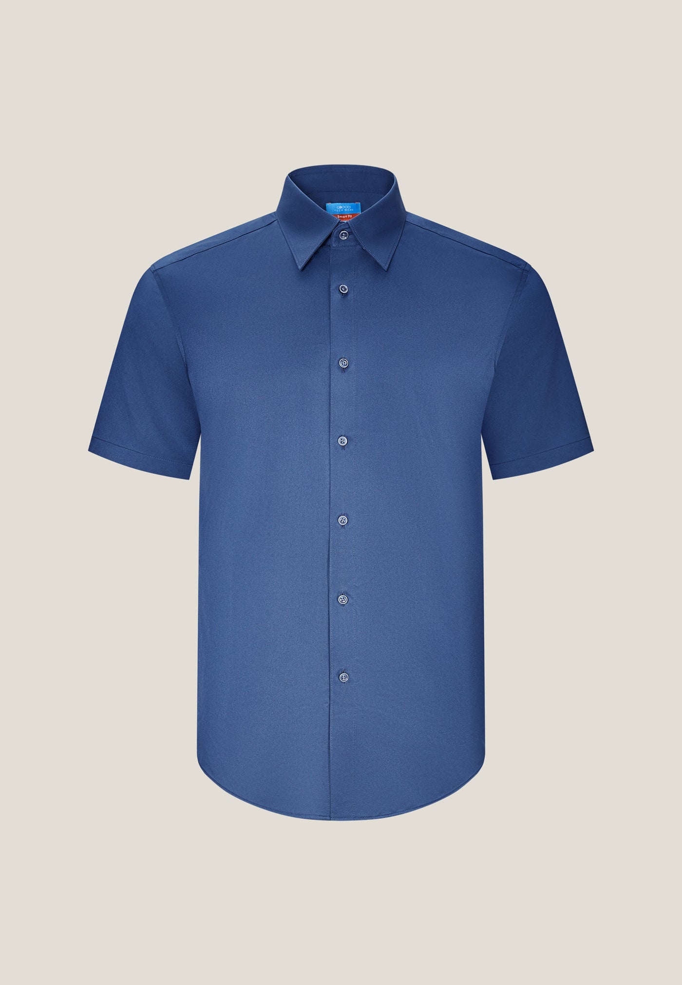 เสื้อเชิ้ตแขนสั้นแบบทางการสำหรับผู้ชาย Smart Fit