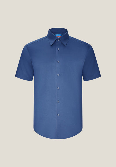 เสื้อเชิ้ตแขนสั้นแบบทางการสำหรับผู้ชาย Smart Fit