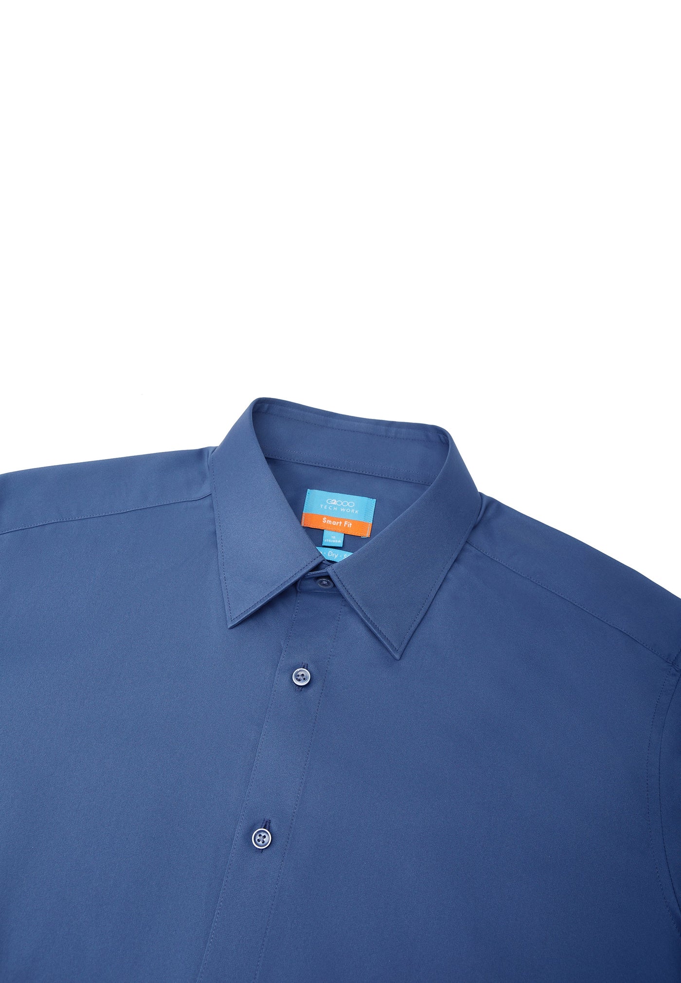 เสื้อเชิ้ตแขนสั้นแบบทางการสำหรับผู้ชาย Smart Fit