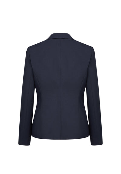 Women Clothing Poly Plain Weave Slim Fit Suit Blazer Slim Fit