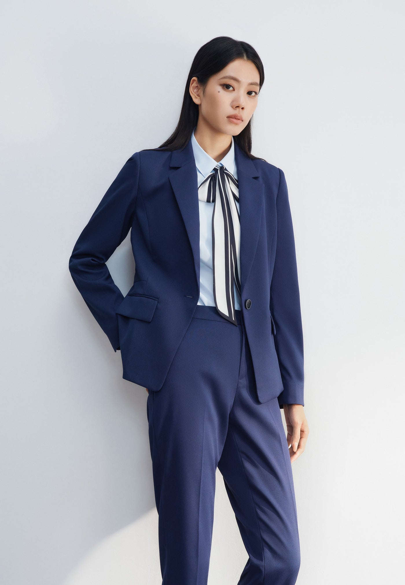 Women Clothing Coolmax Waffle Dobby Slim Fit Suit Blazer Slim Fit