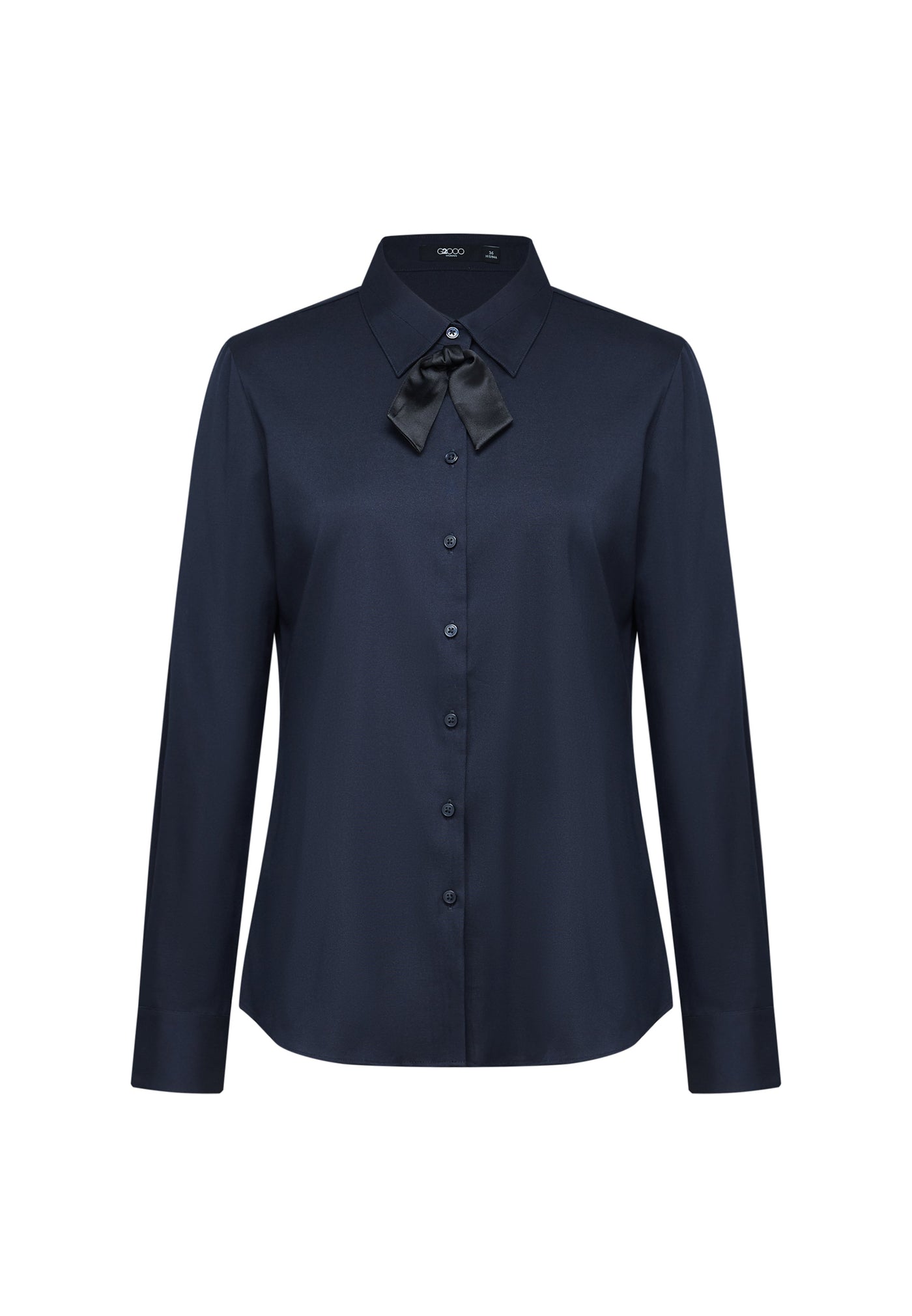 Women Clothing Coolmax Shirt With Detachable Tie Slim Fit