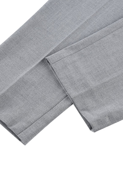 Women Clothing Anti Uv Cool Touch 2 Tone Dobby Twill Ankle Cigarette Suit Pants Ankle Cigarette Shape