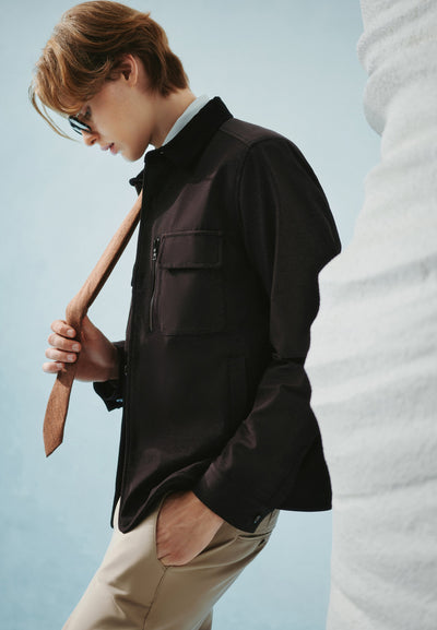 เสื้อแจ็คเก็ตสำหรับผู้ชาย Relaxed Fit
